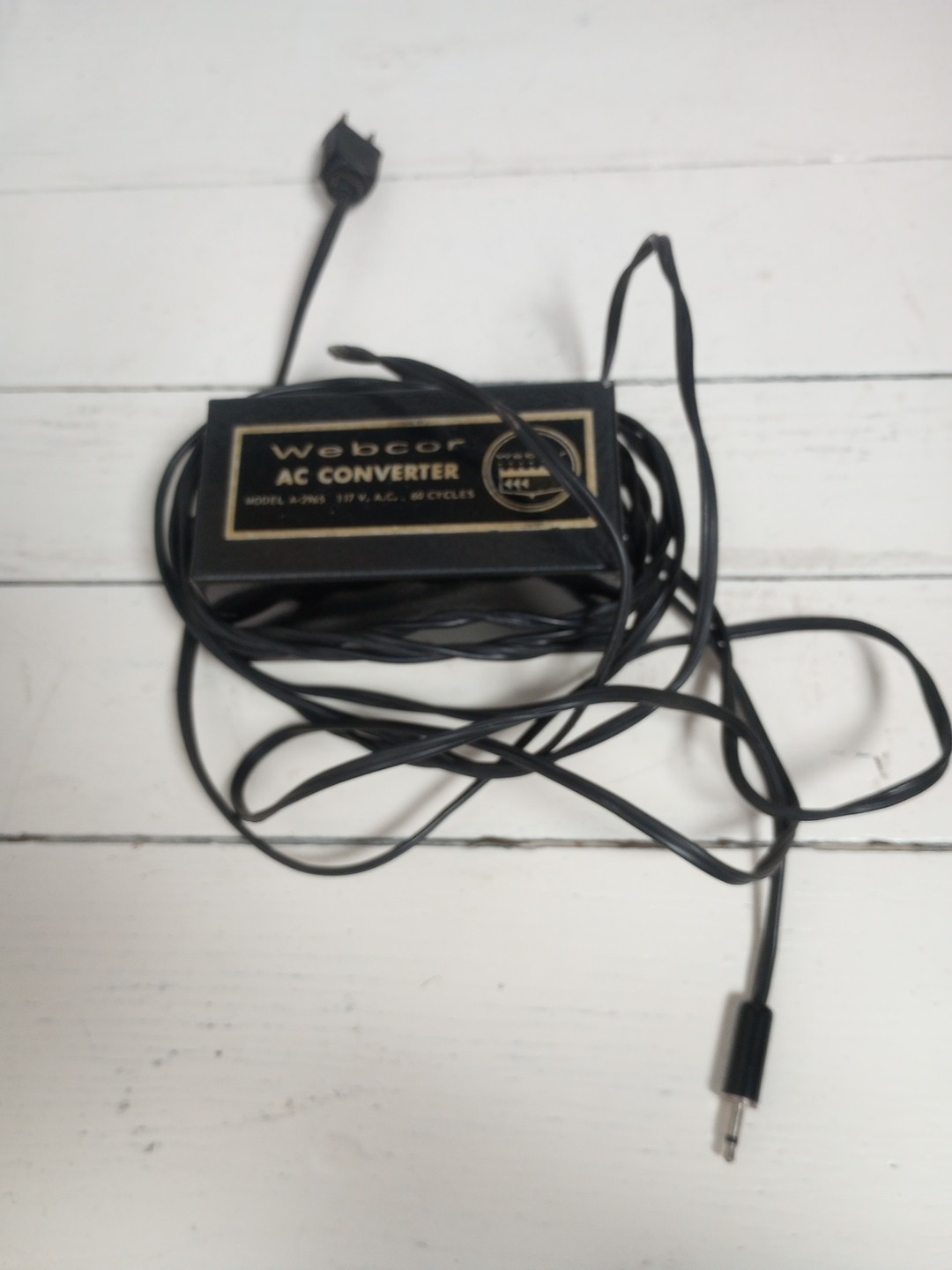 Ham Radio Used Vintage Webcor A-2965 AC Power Supply Converter 60 Cycles Amateur