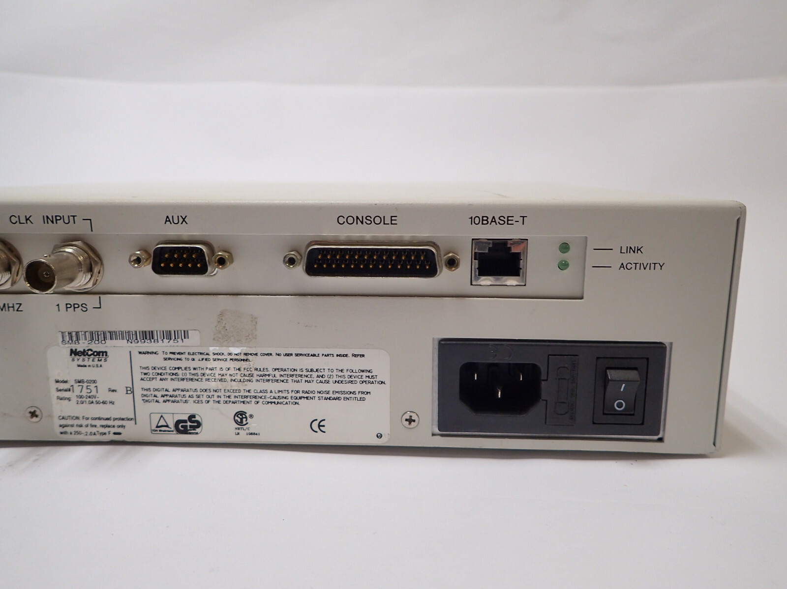 Netcom Systems SMB-0200 / Smartbits 200 WITH 2x ML-7710, 2x SX-7410B