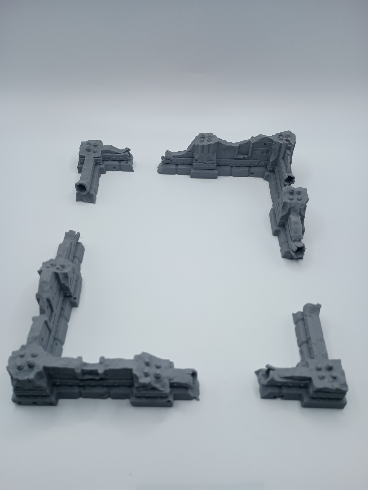 Gothic Sector 75 Modular Sci-Fi Ruins Building # 36 (32mm Scale) [PTO]