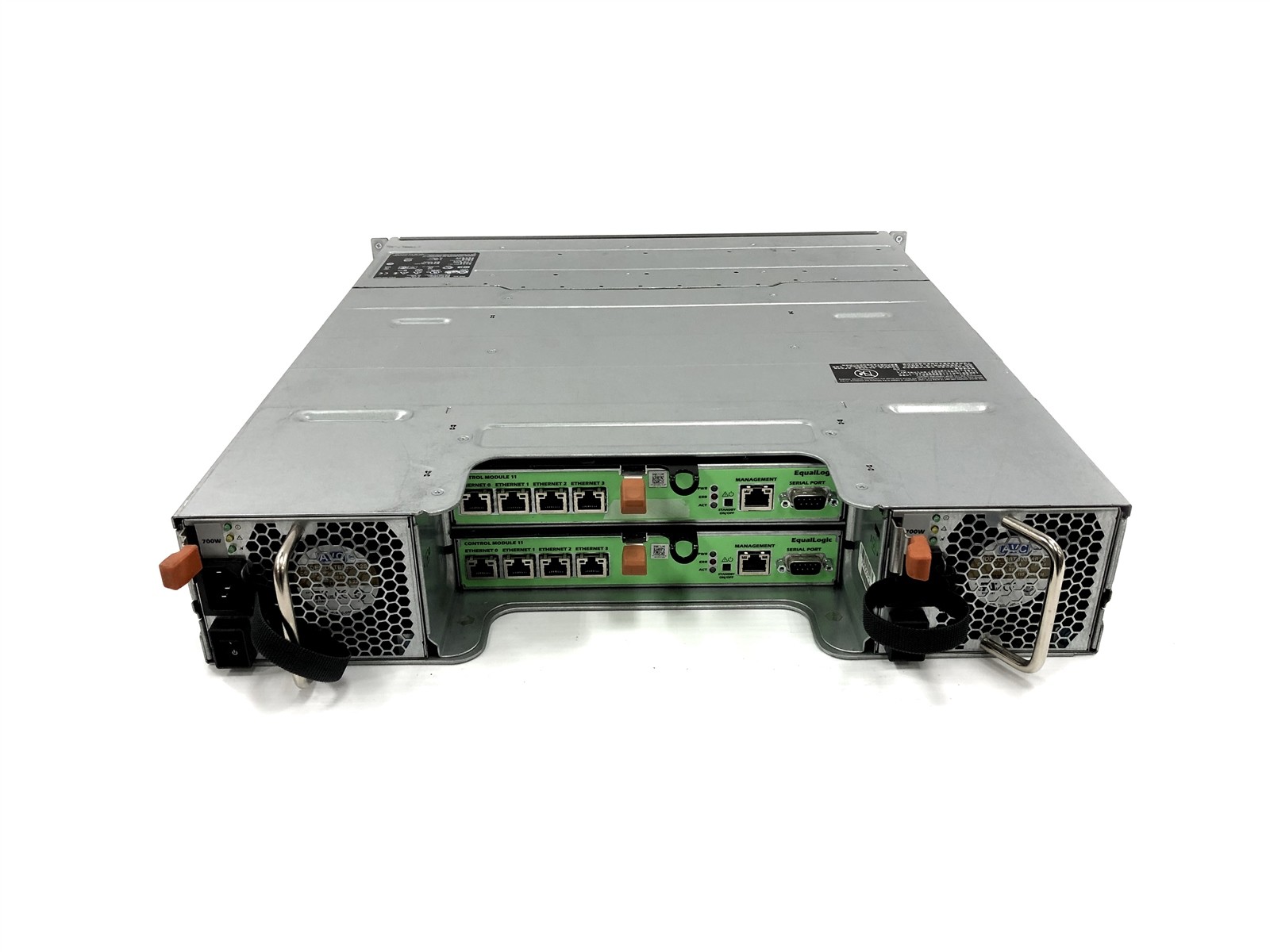 Dell Equalogic PS6100 E04J 24-Bay 2.5" Drive Storage Array 2x E09M001 *READ DESC