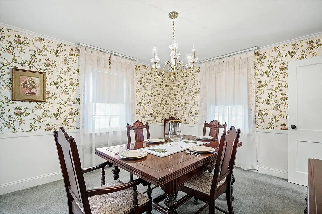 Dining Table and Sideboard Set