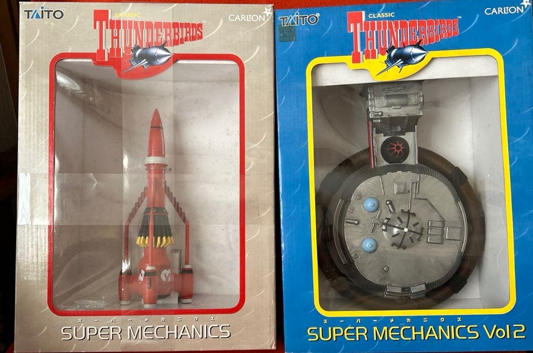 TAITO Thunderbirds Super Mechanics TB3 TB5 Figure Set Classic:JPN