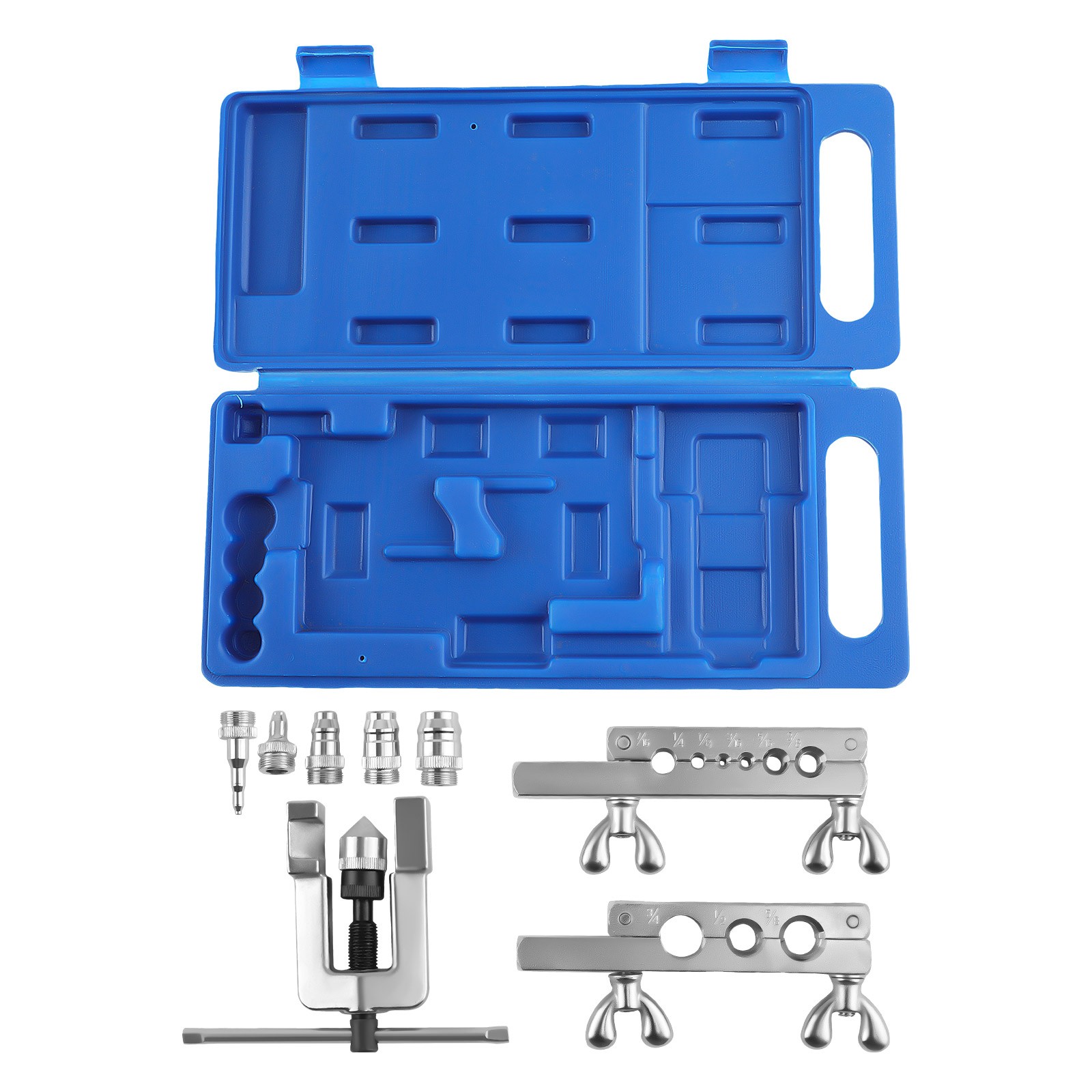 Flaring Swaging Tool Kit System with Swaging Adapters 1/8-3/4" Professional
