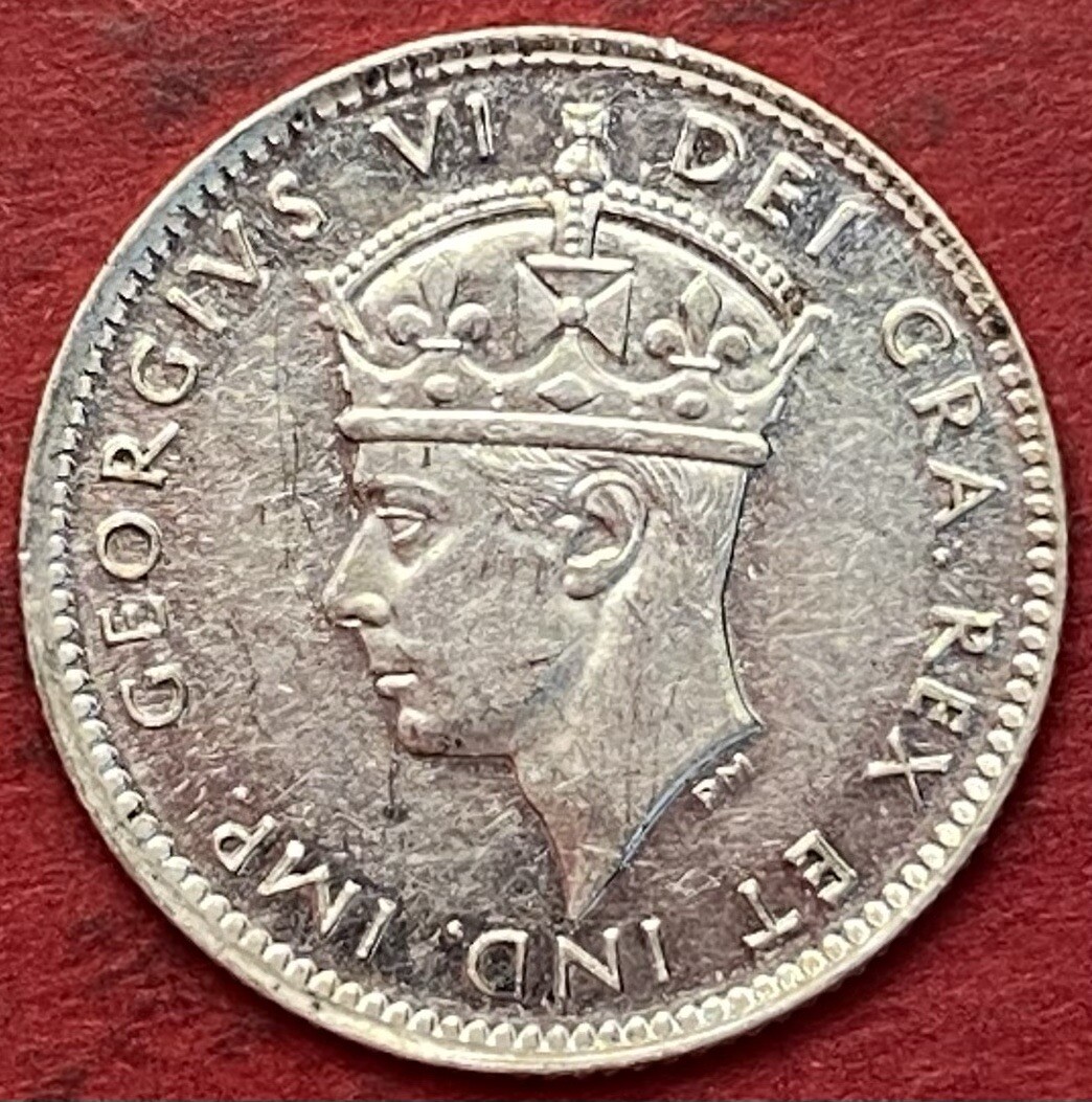 1945C Newfoundland 5 Cents - AU58 - Lot#7498