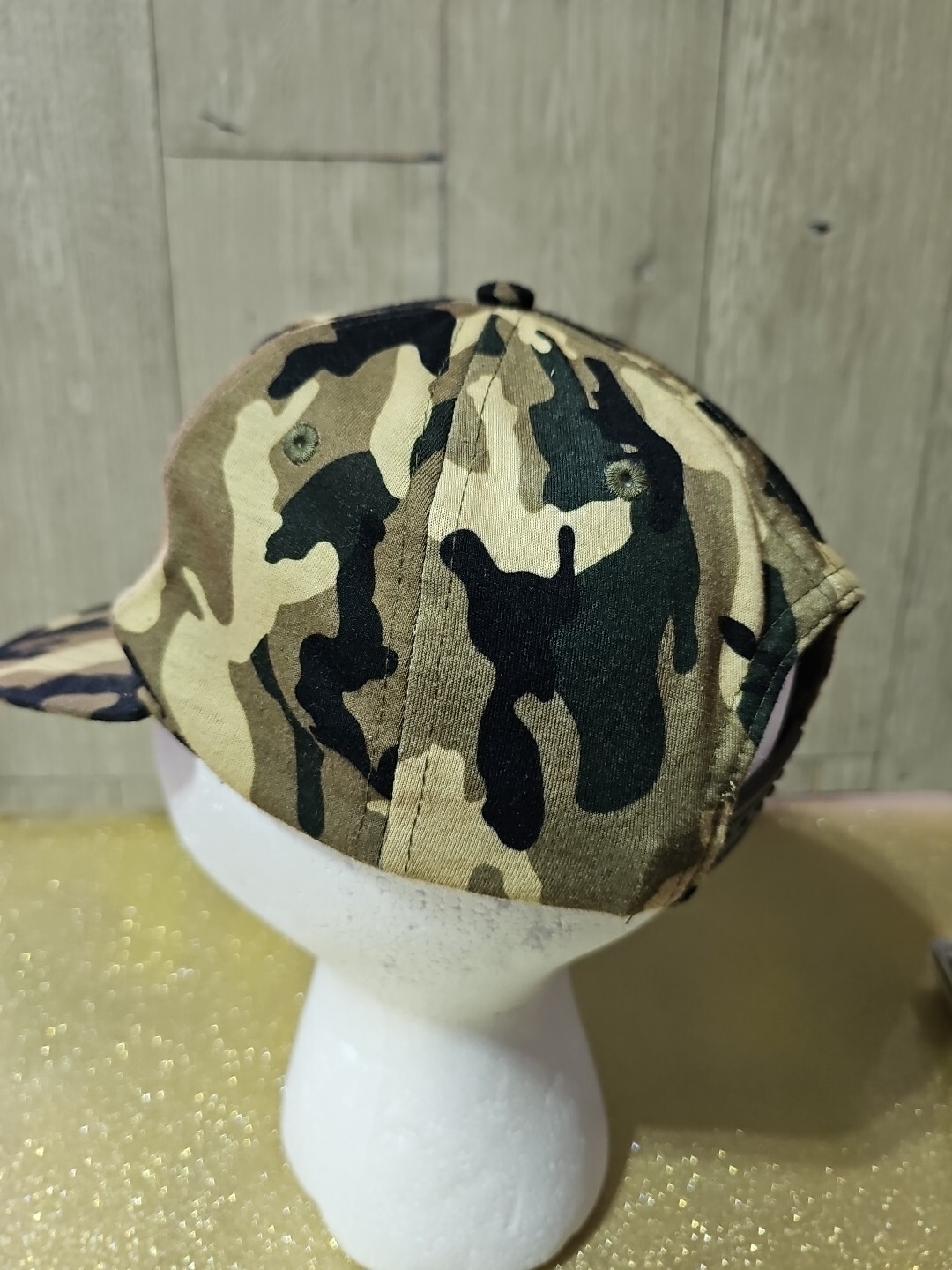 Jurassic World Youth Adjustable Snapback Camo Hat with Patch
