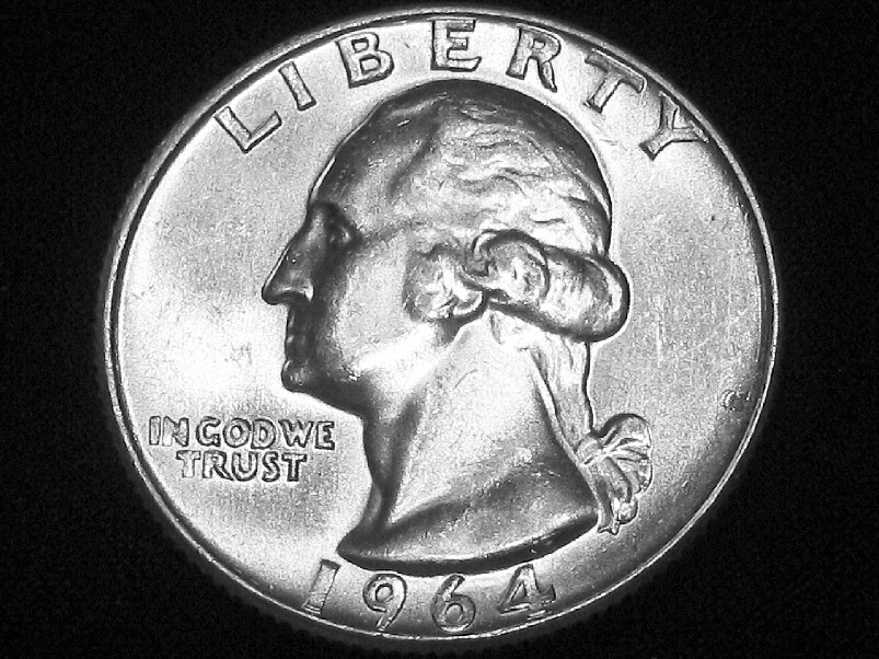1964-D Washington Quarter --- Choice Uncirculated