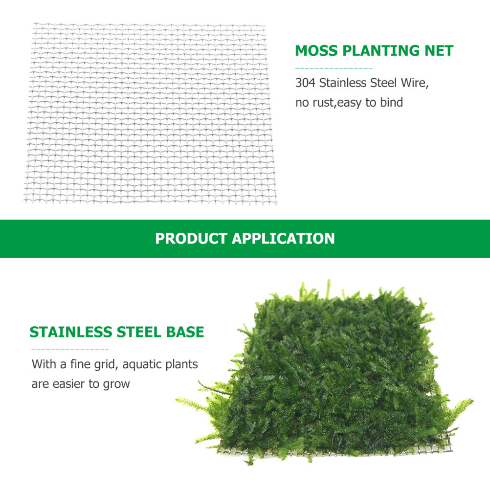 Moss Pads Aquarium Moss Mesh Aquarium Aquarium Net Flame Moss Java Moss