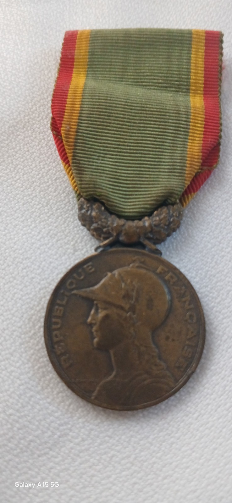 French Medal/ Society For  The  Encouragement  To  Devotion  To Service/ Bronze