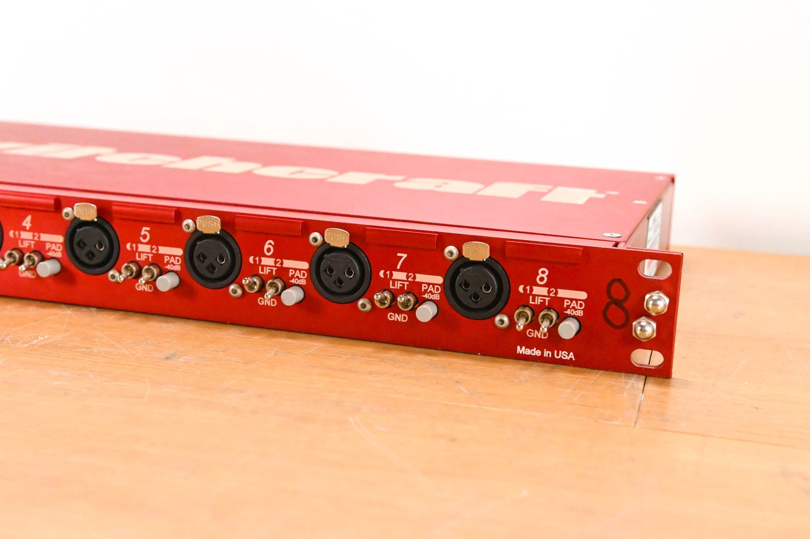 Switchcraft RMAS8 8-Input 3-Way Splitter CG01X6V