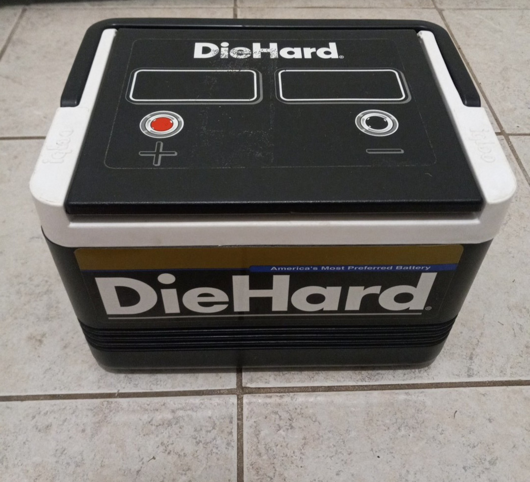 DieHard Igloo Battery Ice Cooler Lunch Box