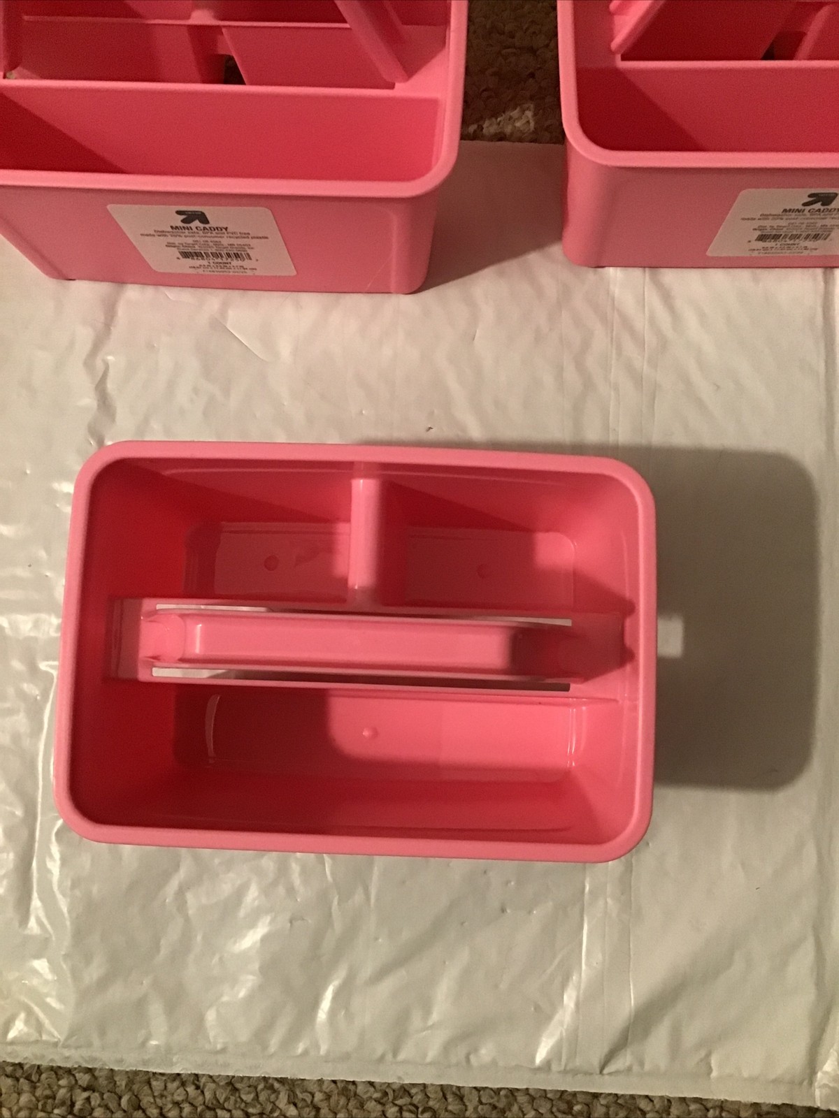 Set Of 4 Mini Organizing Caddies