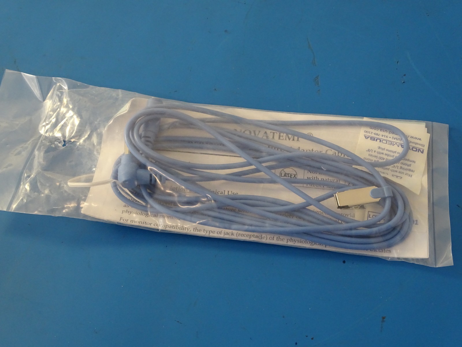 NOVAMEDUSA NOVATEMP 11-CA-403-12 Reusable Temp Adapter Cable 12ft 400 Series