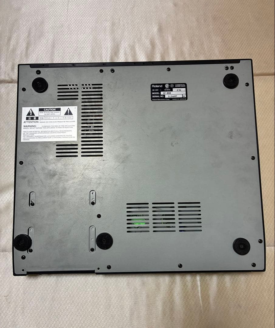Roland SP-808 Groove Sampler Zip Drive FX Sequencer Tested Working