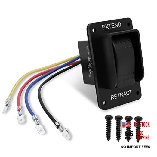 387874 RV Electric Stabilizer Jack Switch Compatible with Lippert High 1 PCS