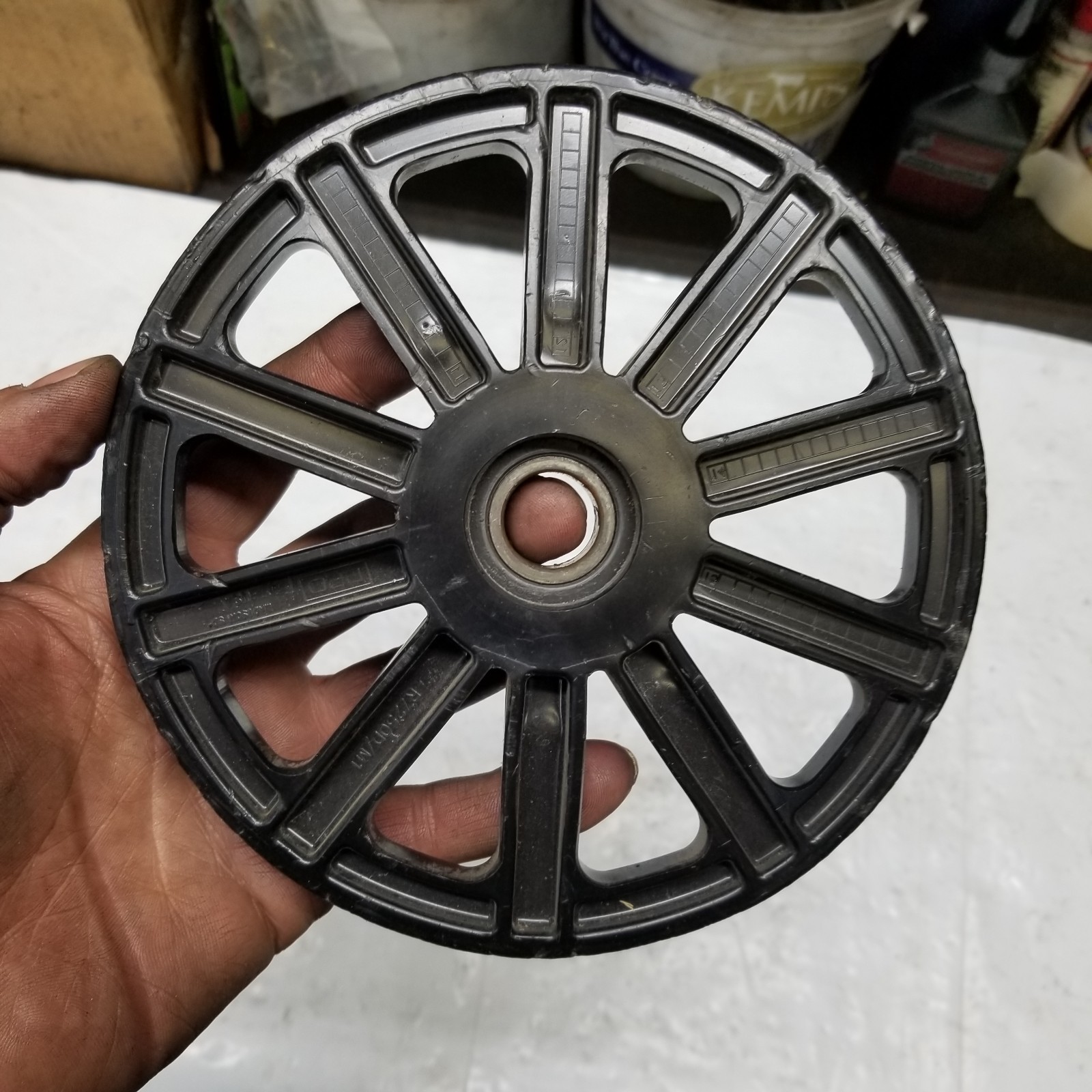 2008-2021 Polaris Axys IQ Pro RMK 7.25" hard plastic rear axle wheel 1590431