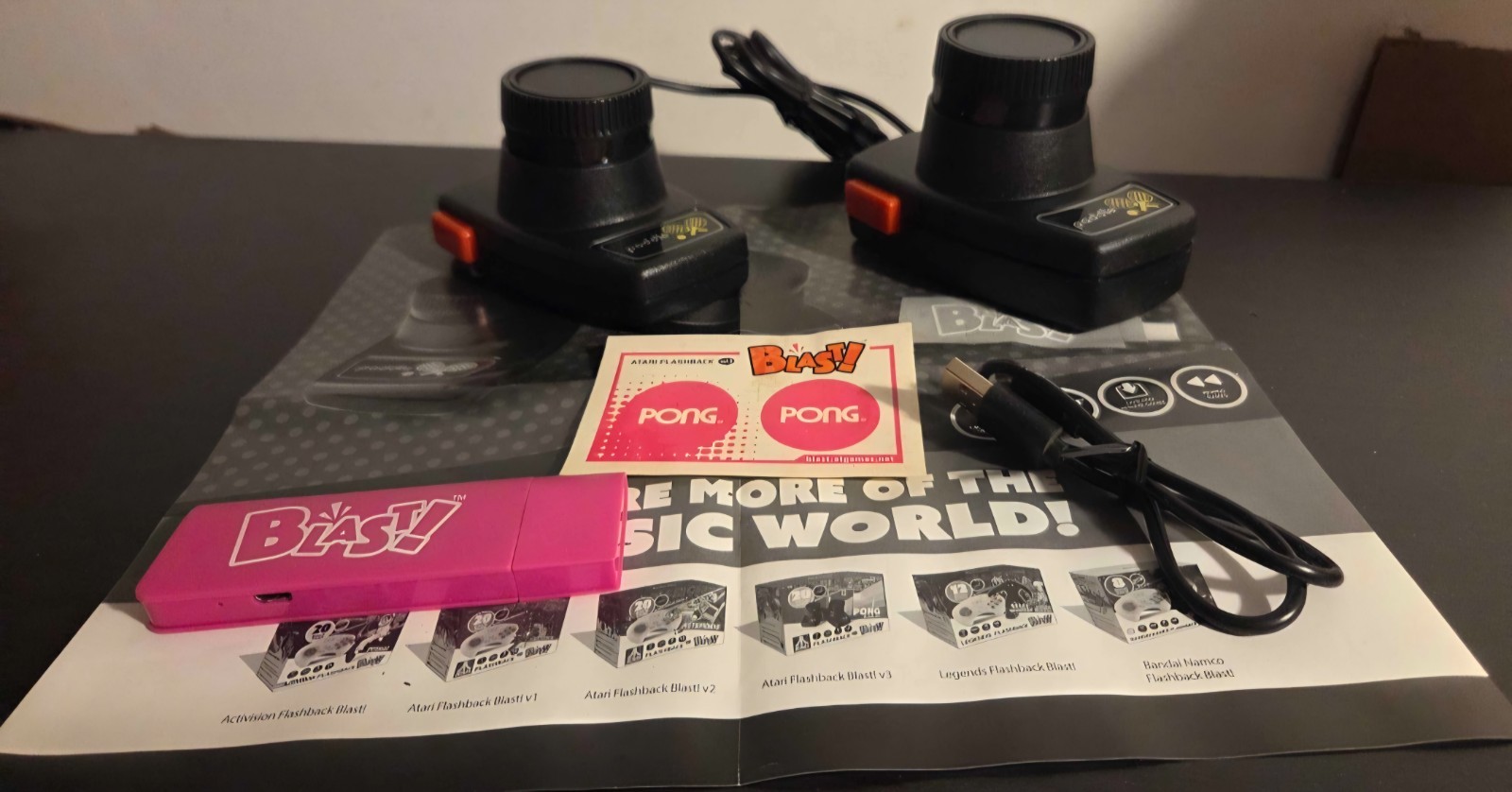 AtGames Atari Flashback Blast! Vol 2 and Vol 3