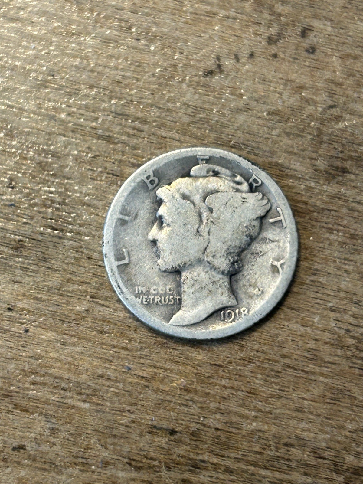 1918S Mercury Dime G