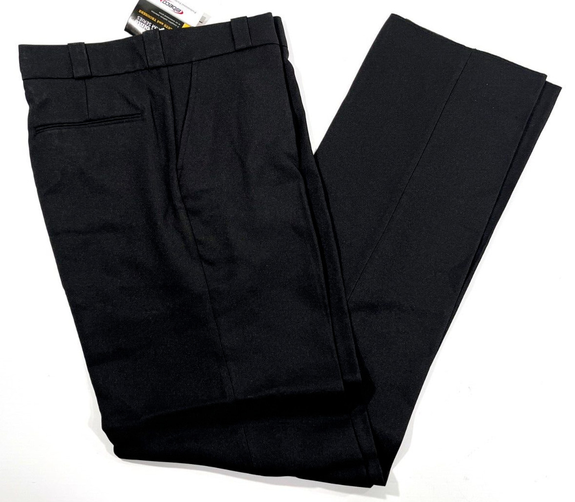 NWT MENS 32x36 ELBECO CHECKPOINTE POLYESTER UNIFORM PANTS U20 BLACK