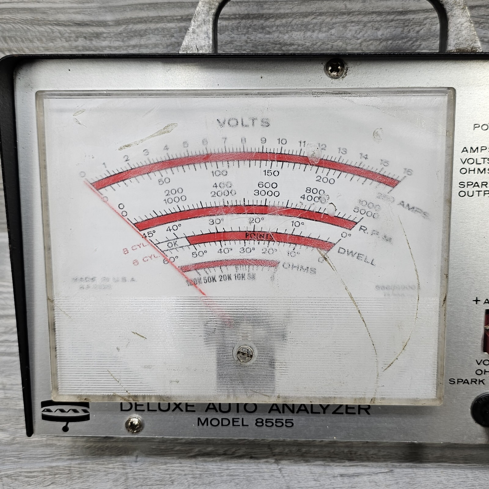 Deluxe Auto Analyzer Model 8555 Auto-Marine Instruments Corp Precision Testing