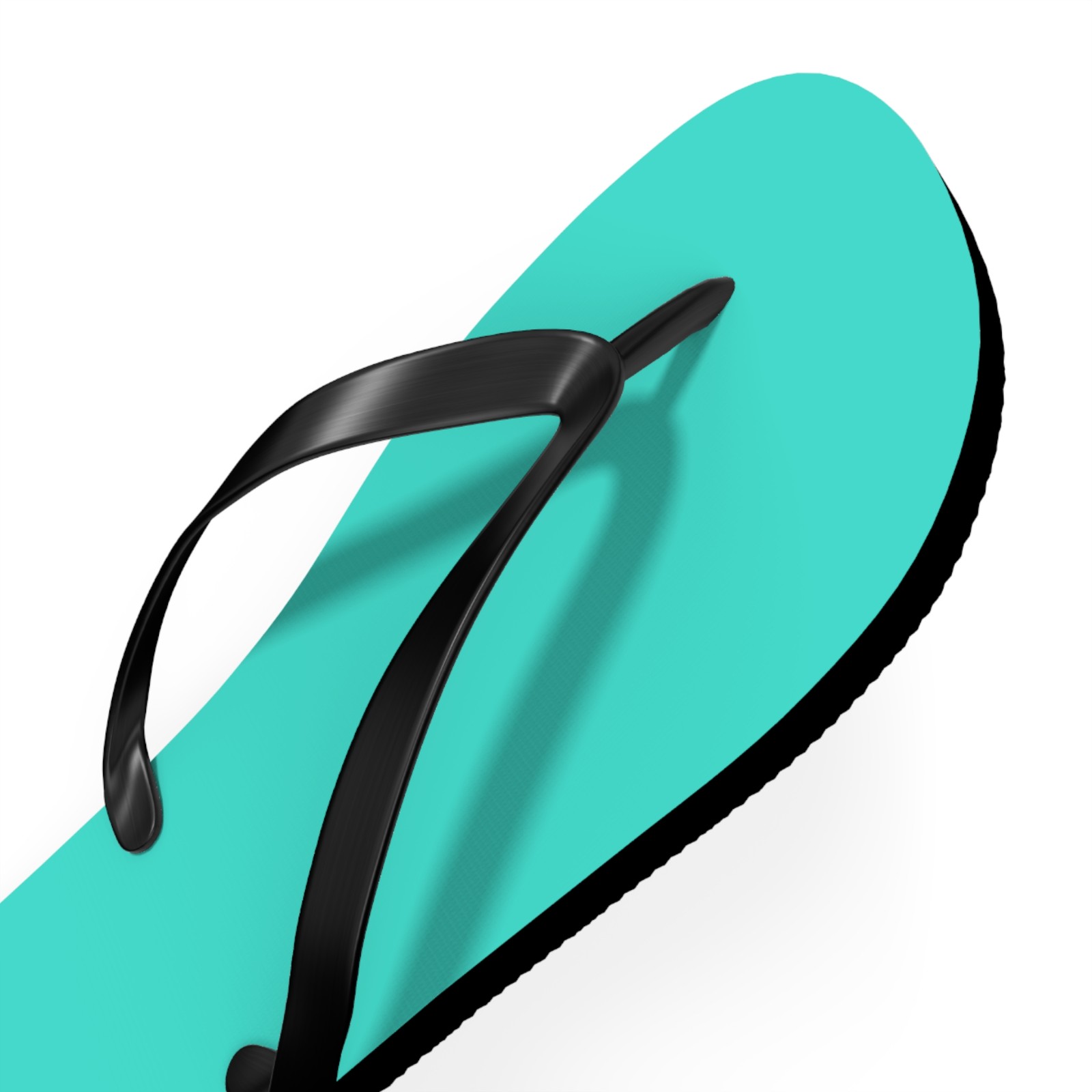 Neon Turquoise Flip Flops, Sandals Slides, Summer Footwear, Brand New