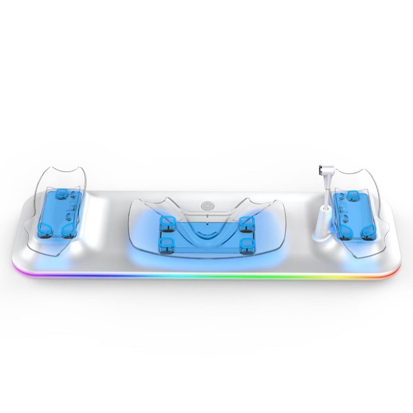 Wireless Magnetic Fast Charging Dock for Meta Quest 3S VR Headset Controller