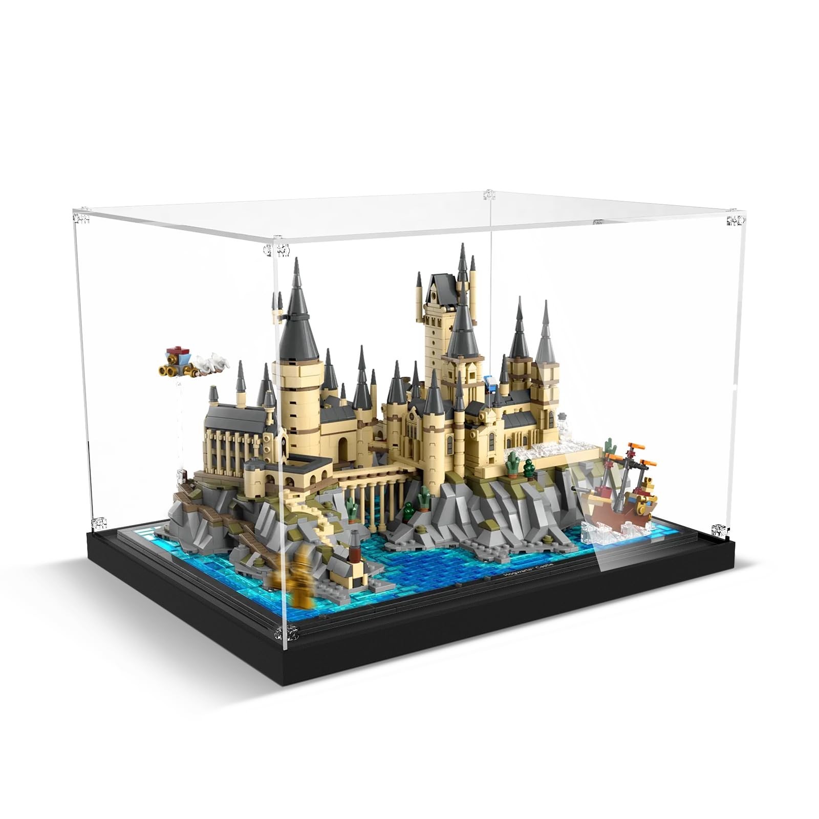 Acrylic Display Case for Lego 76419 Hogwarts Castle, Dust-Proof Protection Bo...
