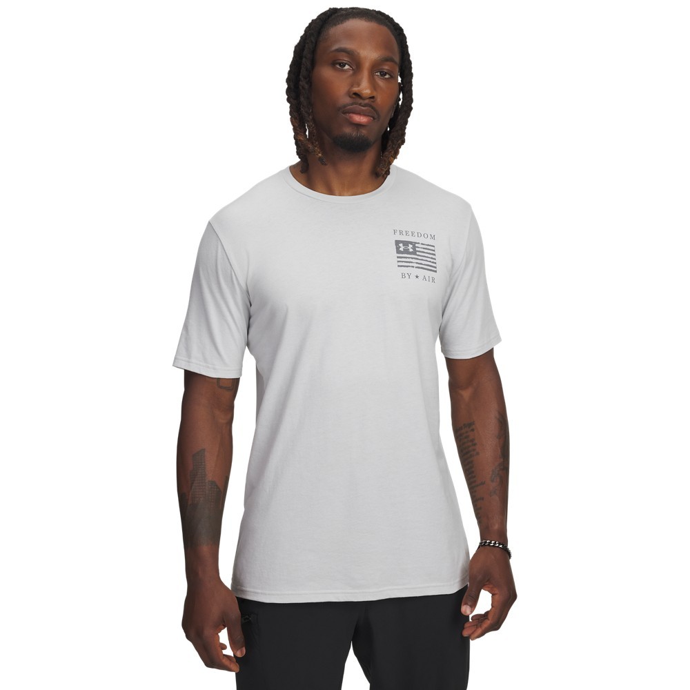 Under Armour 6004101 Men's UA Freedom By Air Graphic Tee Short Sleeve T-Shirt