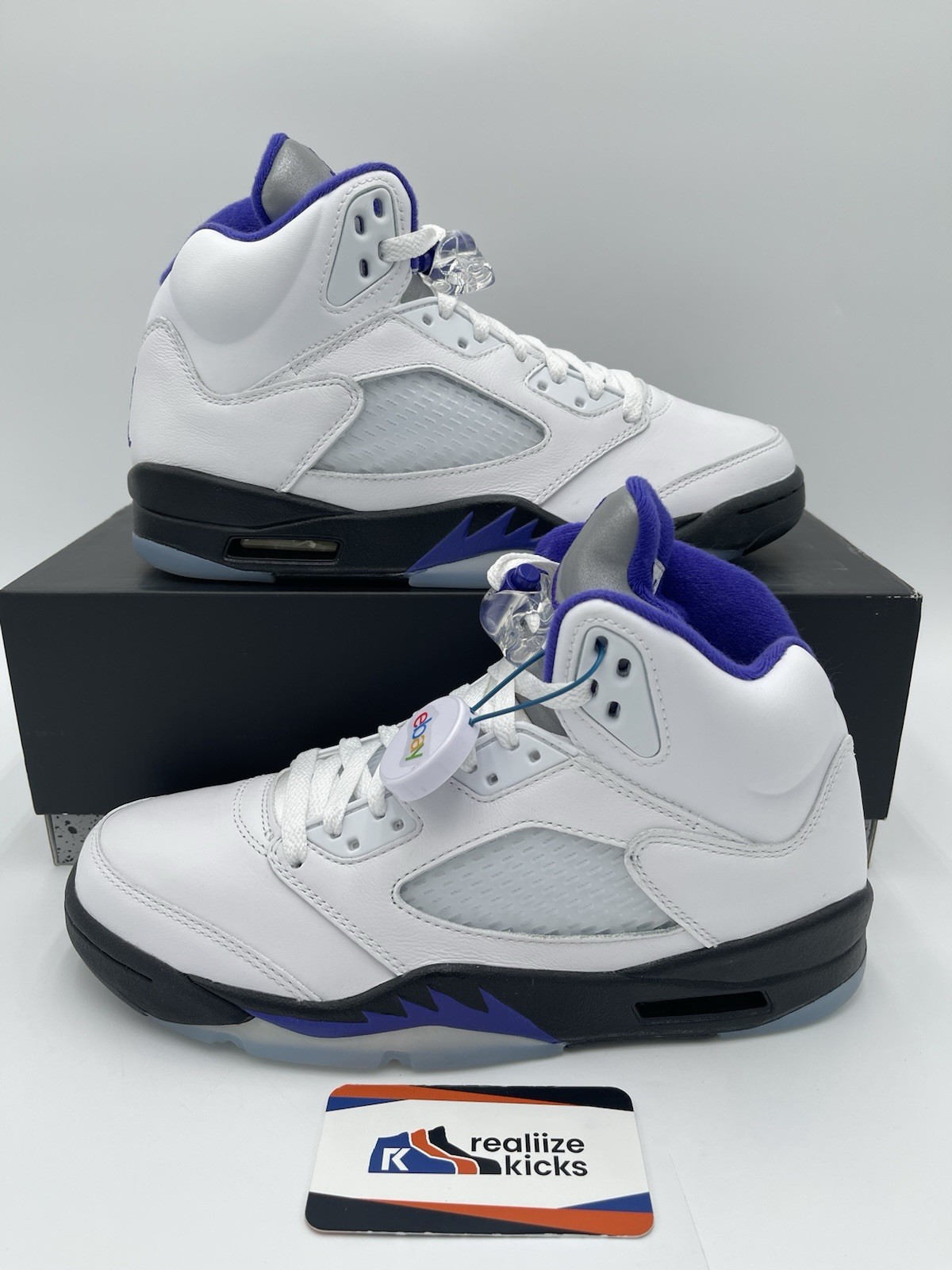 Mens Size 7.5 - Nike Air Jordan 5 Retro Concord Purple 2022 (DD0587-141) NEW!