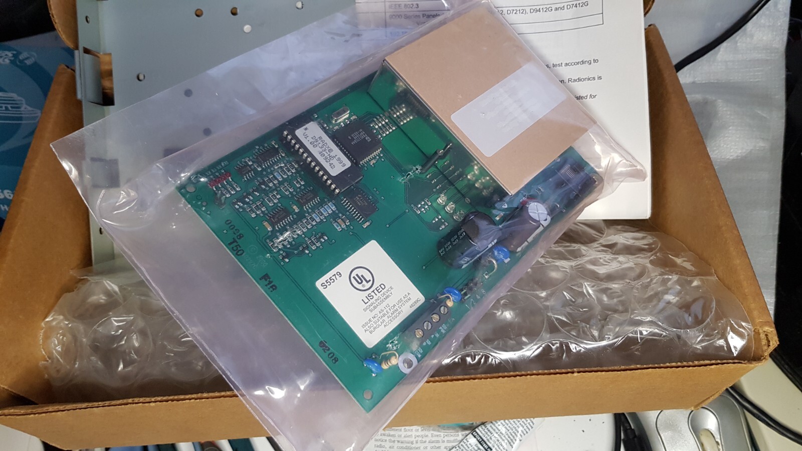 BOSCH RADIONICS D9133TTL-E Network Interface Module (DATE: 0201) " NEW "