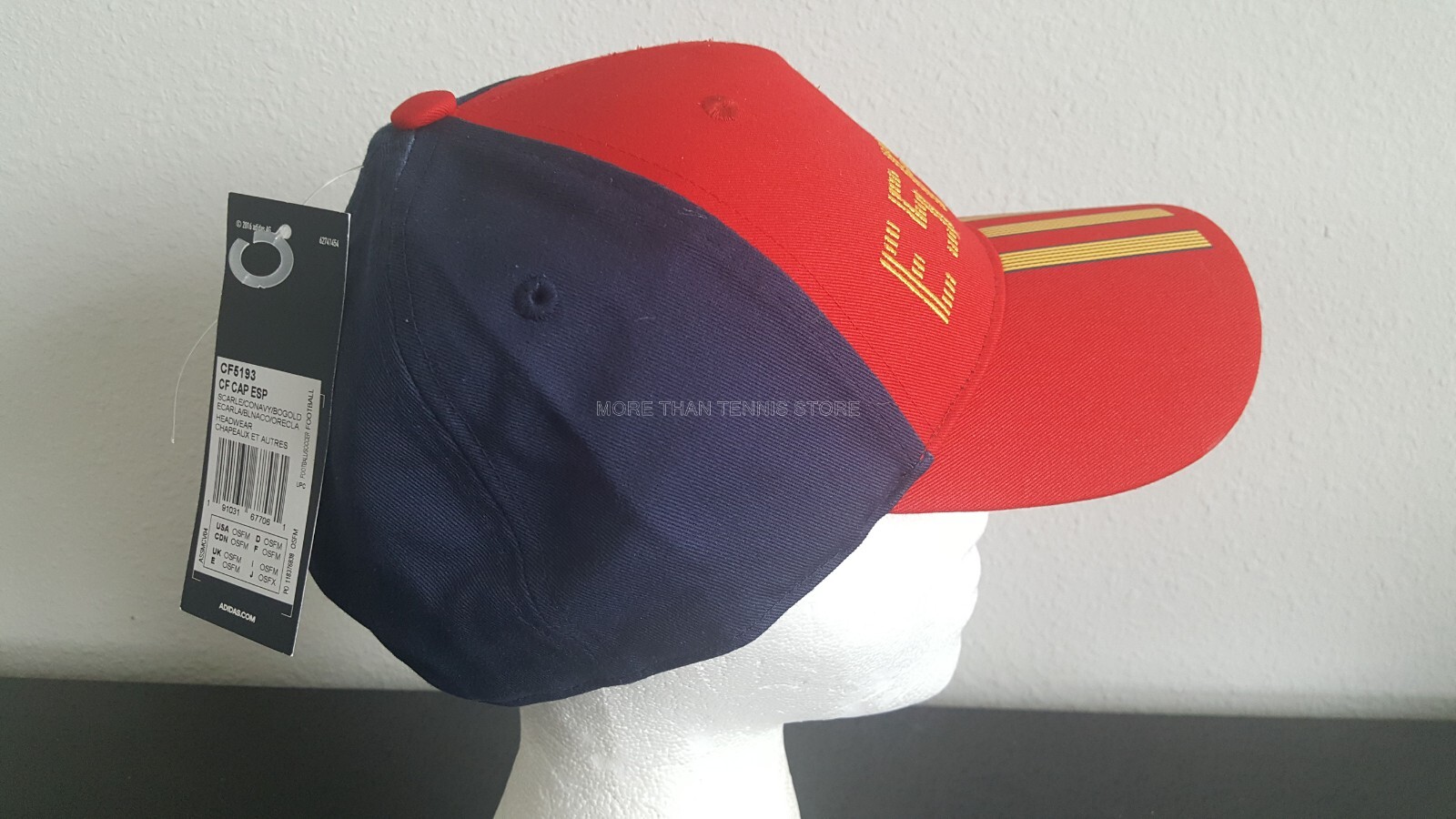 Adidas Cap / Hat CF5193 España Snapback Spain Red Blue