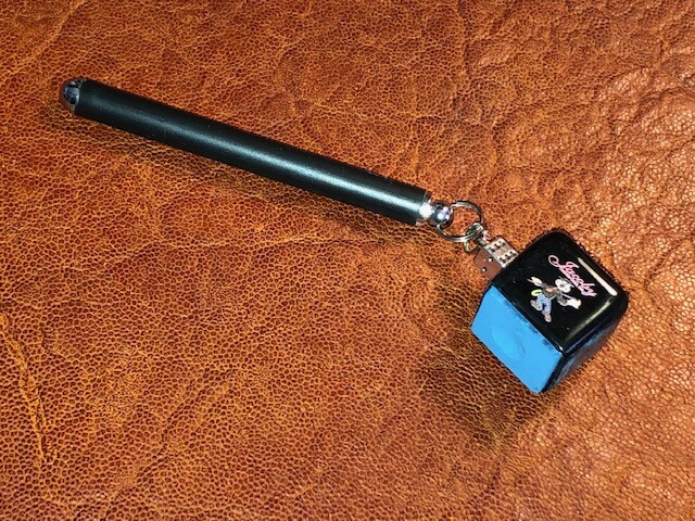 Jacoby Pocket Chalker. Comes with Chalk for your pool cue.