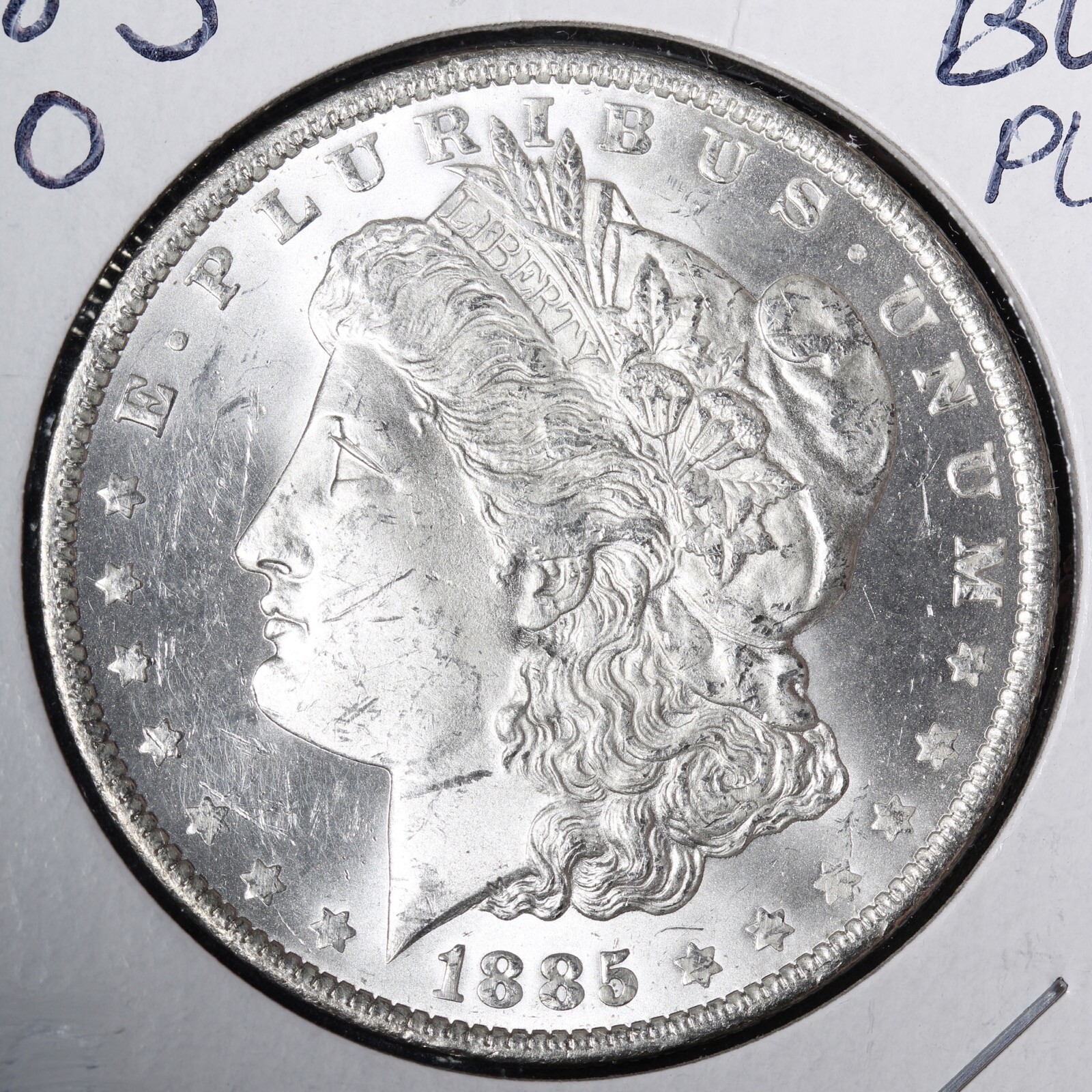 1885-O Morgan Silver Dollar CHOICE BU PL UNCIRCULATED MS - See Video! E736 GFQ