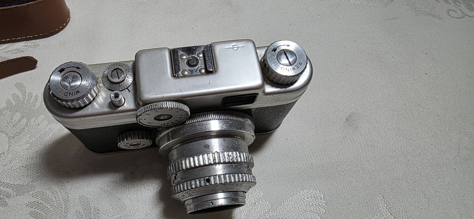 Argus 35mm Camera with Leather Case & Instamatic X-25 both untested. AS IS