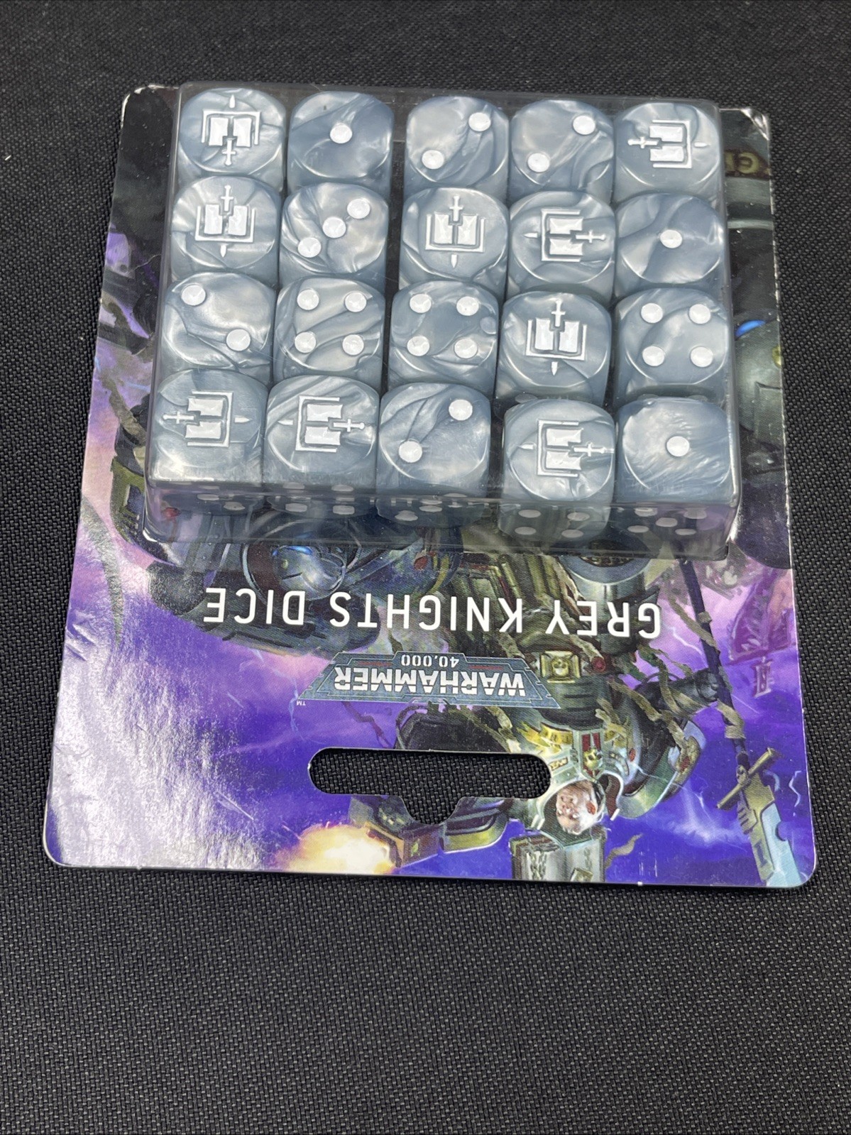 Games Workshop Warhammer 40k Grey Knights Dice NIB Sealed