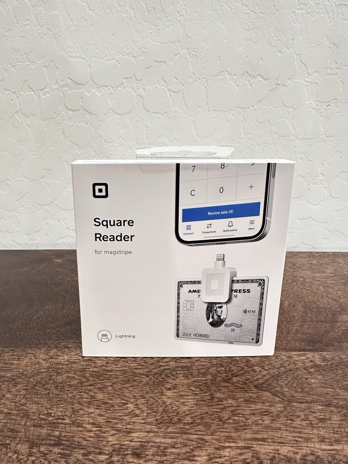 NEW Square  A-SKU-0523-01 Reader for Magstripe Lightning Connector
