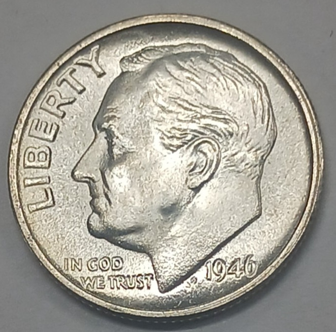 1946-S Silver Roosevelt Dime BU Uncirculated