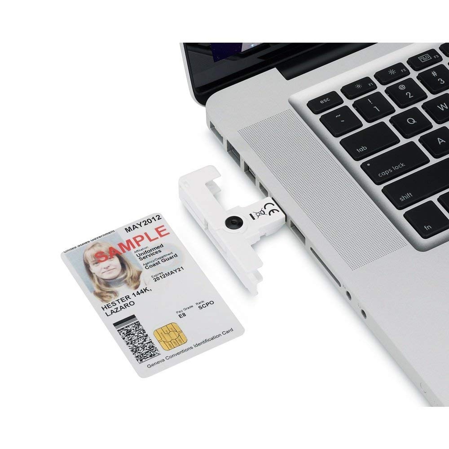 SCR3500 Smartfold Smart Card Reader | ISO7816 compliant reader with USB and S...