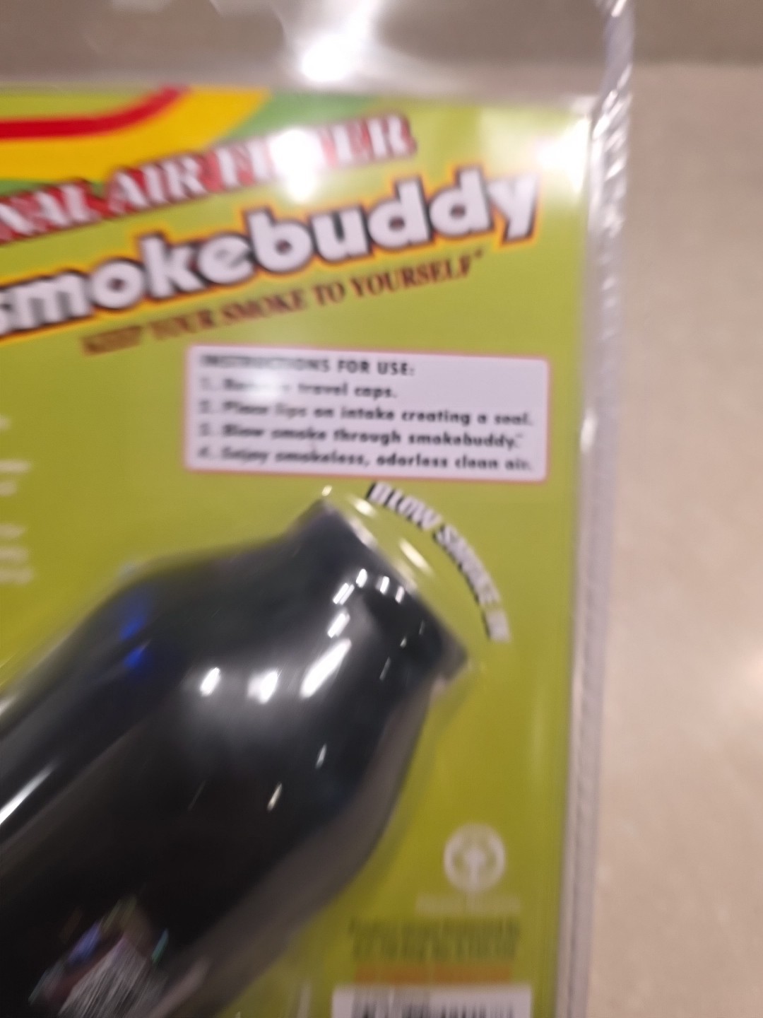 Smokebuddy Personal Air Filter - Black