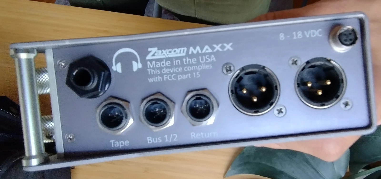Zaxcom Maxx in Orca Bag