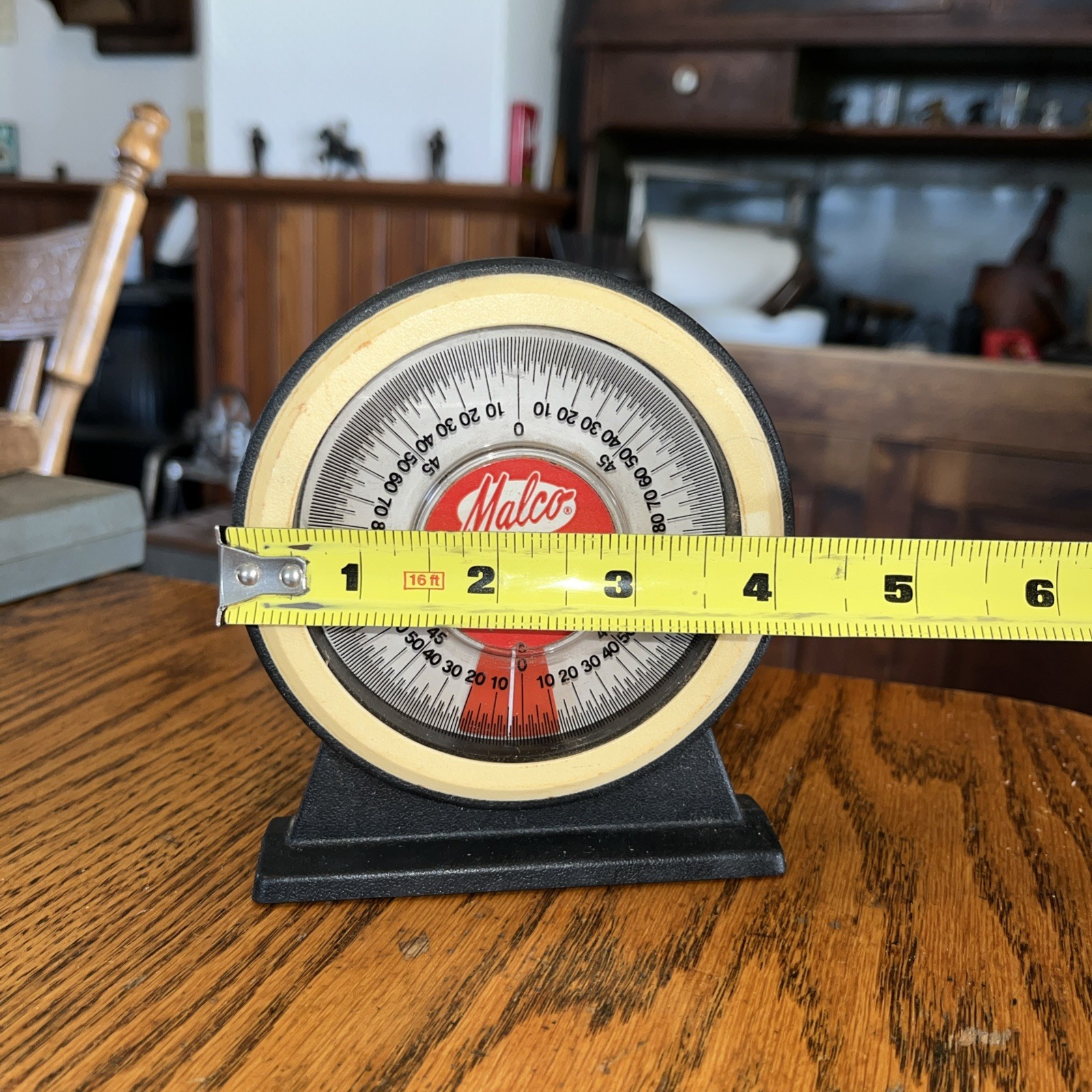 Malco Magnetic Protractor Adjustable Angle Measuring Tool No. L36P