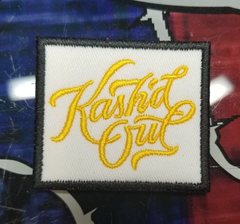 EMBROIDERED KASH'D OUT REGGAE BAND PATCH (Please Read Ad)