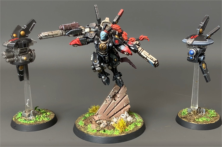 Warhammer 40K Commander Shadowsun Xenos Armies Tau Empire Presale Painted Army