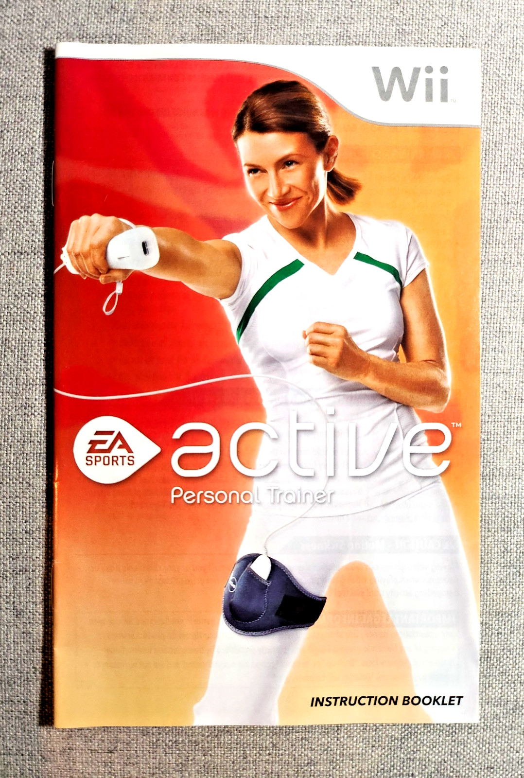 EA Sports Active Instruction Manual Only - Nintendo Wii