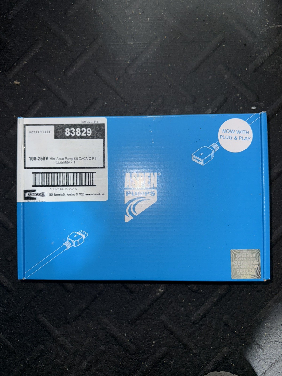 New ASPEN 83829 Mini Aqua Pump Kit DACA-CP1-1