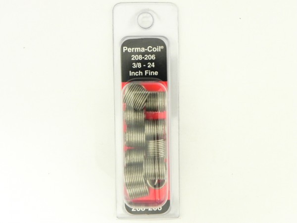 PERMA-COIL 208-206 3/8-24 INCH FINE THREAD INSERTS MADE IN USA!