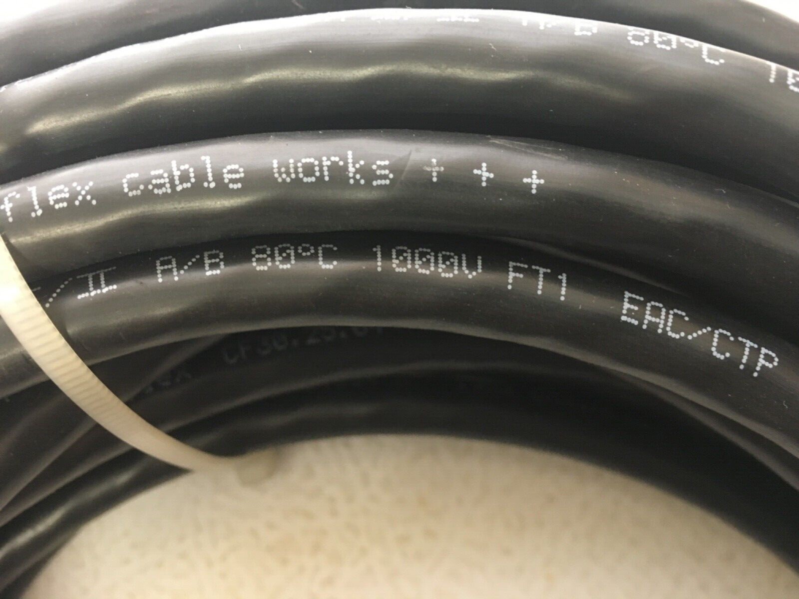 CHAINFLEX CABLE CF30.25.04, Style 2570, 50 ft (bin30)