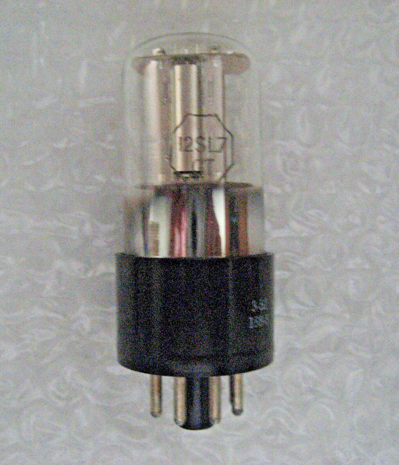 1 x JAN 12SL7GT GE Silver Plate Twin Triode - TV-7 Tested NOS