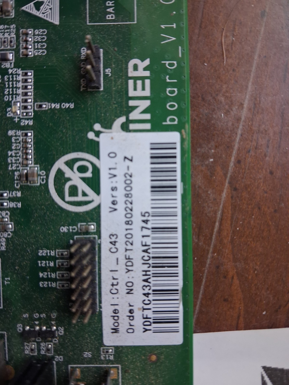 Antminer z11 c43 control board