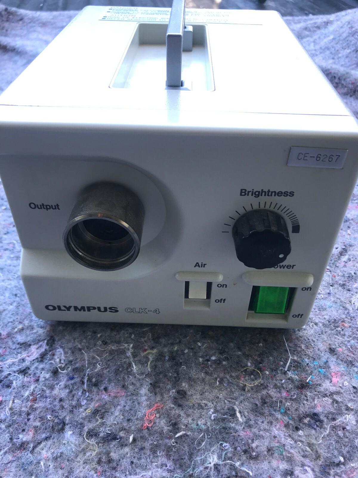 Olympus CLK-4 Halogen Endoscopy Light Source w/Spare Halogen Bulb, 120V/1.7A