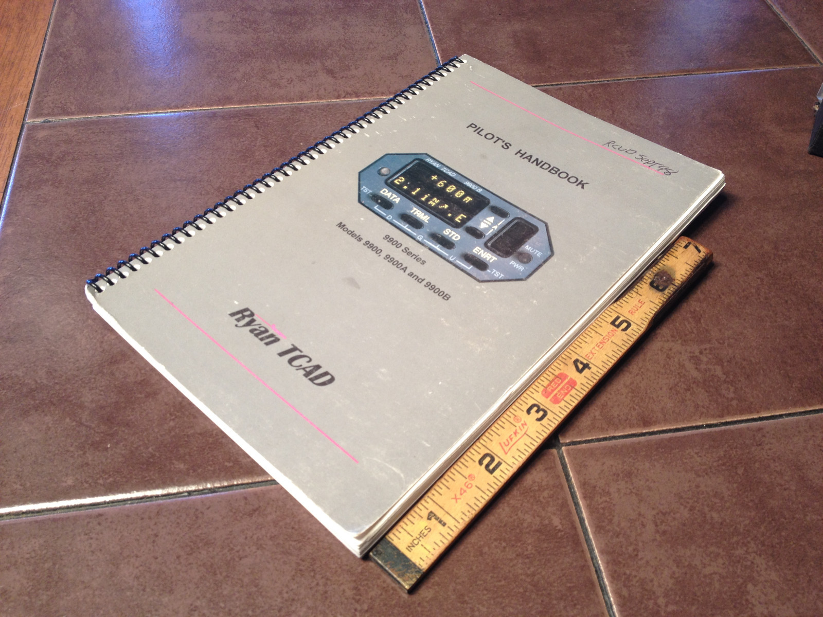 Ryan TCAD 9900, 9900A & 9900B Pilot's Handbook
